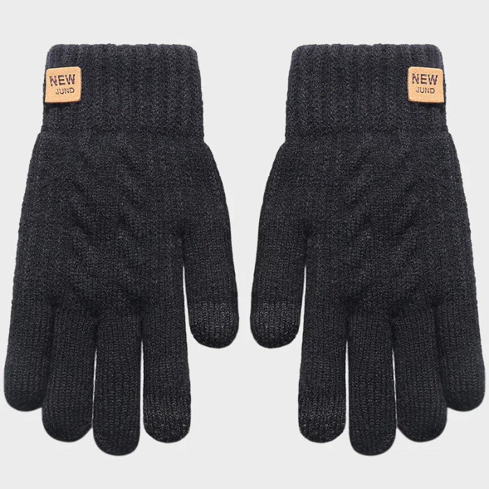 Wool Knitted Winter Gloves 